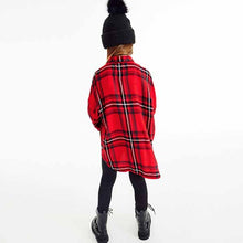 Load image into Gallery viewer, Red Check Shirt And Leggings Set (3-12yrs)