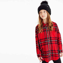 Load image into Gallery viewer, Red Check Shirt And Leggings Set (3-12yrs)