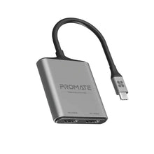 Load image into Gallery viewer, PROMATE 4K High Definition USB-C to Dual HDMI Adapter