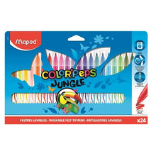 Load image into Gallery viewer, Feutre Color Peps Jungle x24 Boite Carton 845422