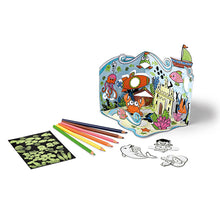 Load image into Gallery viewer, Mini Box- Maped Aquarium A Colorier-Pop Up Cartes + Coloriage 907031