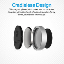 Load image into Gallery viewer, Magnetic Phone Mount for All Use Dashboard with Quick-Snap Technology