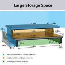 Load image into Gallery viewer, Twin Deck Monitor Stand