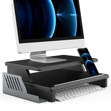 Load image into Gallery viewer, Twin Deck Monitor Stand