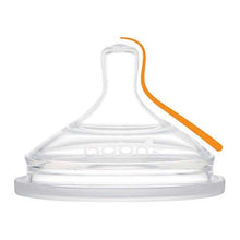 Load image into Gallery viewer, NURSH™ 3-Pack Standard-Neck Fast-Flow Nipples in Clear - Allsport