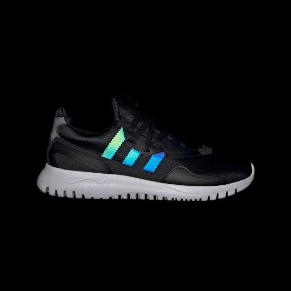 adidas gazelle silver green womens adidas Cloudfoam Flex Laces Men's Shoes -Black main image 0