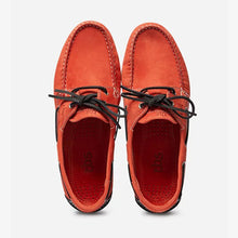 Load image into Gallery viewer, Shoes Boat Men Sole Grip Leather White