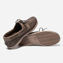 Load image into Gallery viewer, Men's Boat Shoes Brown and Beige Leather