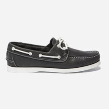 Load image into Gallery viewer, Men's Boat Shoes Marine Leather