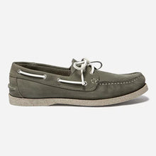 Load image into Gallery viewer, Men's Boat Shoes Fat Leather Khaki