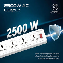 Load image into Gallery viewer, 10AC Socket Space Efficient Power Strip with USB Ports