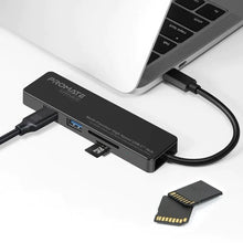 Load image into Gallery viewer, PROMATE 4in1 Multi-Function High Speed USB-C™ Hub