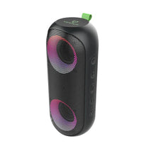 Load image into Gallery viewer, VERTUX RUMBA.BLACK With ''AuraSync'' LED Lights Water Resist Speaker