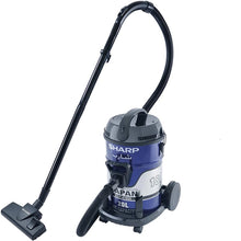 Load image into Gallery viewer, SHARP Barrel Canister Dry Blue Vacuum Cleaner 1800W