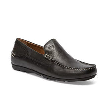 Load image into Gallery viewer, Men's black leather loafers