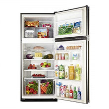 Load image into Gallery viewer, SHARP 545L/437L Top Mount No Frost Fridge Black