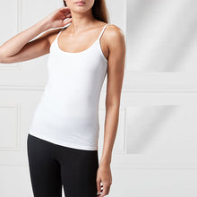 Load image into Gallery viewer, White Thin Strap Vest