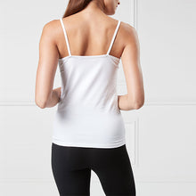 Load image into Gallery viewer, White Thin Strap Vest