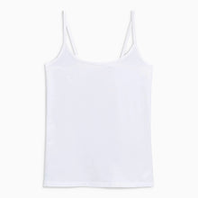 Load image into Gallery viewer, White Thin Strap Vest