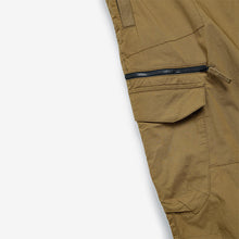 Load image into Gallery viewer, Tan Brown Slim Fit Stretch Utility Trousers