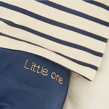 Load image into Gallery viewer, Navy Blue Character Baby 2 Pack T-Shirt & Leggings Set (0mths-18mths)