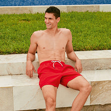 Load image into Gallery viewer, Red Swim Shorts