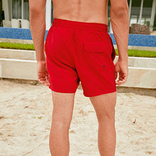 Load image into Gallery viewer, Red Swim Shorts