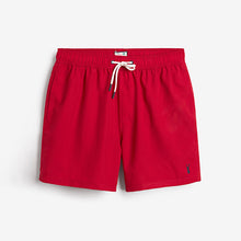Load image into Gallery viewer, Red Swim Shorts