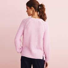 Load image into Gallery viewer, Pink Tie Side Cardigan