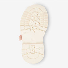 Load image into Gallery viewer, Pink Canvas T-Bar Shoes (Younger Girls)