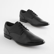 Load image into Gallery viewer, Black Derby Shoes