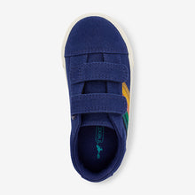 Load image into Gallery viewer, Cobalt Blue Strap Touch Fastening Shoes (Younger Boys)