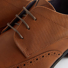 Load image into Gallery viewer, Tan Brown Brogue Shoes