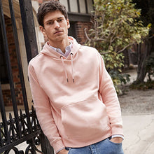 Load image into Gallery viewer, Light Pink Plain Jersey Hoodie