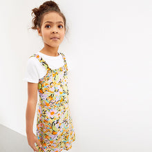 Load image into Gallery viewer, Floral Cami Dress And T-Shirt Set (3-12yrs)