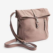 Load image into Gallery viewer, Lilac Purple Utility Style Messenger Bag