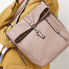 Load image into Gallery viewer, Lilac Purple Utility Style Messenger Bag