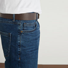 Load image into Gallery viewer, Blue Belted Jeans