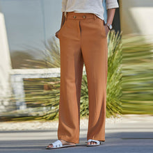 Load image into Gallery viewer, Twill Smart Taper Leg Trousers