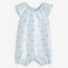 Load image into Gallery viewer, Pastel Pink Unicorn Baby 4 Pack Rompers (0mths-18mths)