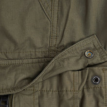 Load image into Gallery viewer, Khaki Green Belted Cargo Shorts