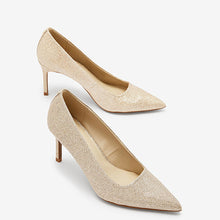 Load image into Gallery viewer, Shimmer Forever Comfort® Soft Point Toe Everyday Court Shoes