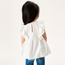 Load image into Gallery viewer, Broderie Cotton Blouse (3mths-6yrs)