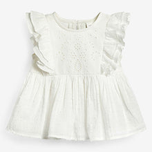 Load image into Gallery viewer, Broderie Cotton Blouse (3mths-6yrs)