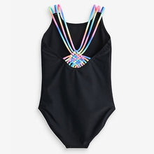 Load image into Gallery viewer, Black Swimsuit (3-12yrs)