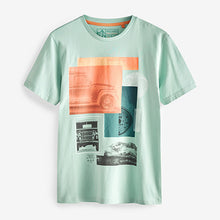 Load image into Gallery viewer, Mint Green 4x4 Truck Regular Fit Graphic T-Shirt
