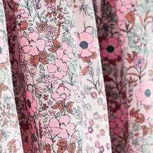 Load image into Gallery viewer, Pink Mixed Floral Short Sleeve Jersey Dress (3mths-6yrs)