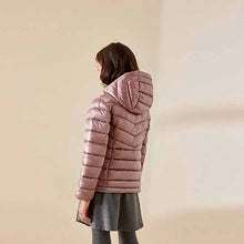 Load image into Gallery viewer, Pink Shower Resistant Padded Coat (3-12yrs)