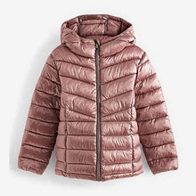 Load image into Gallery viewer, Pink Shower Resistant Padded Coat (3-12yrs)