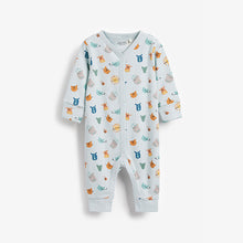 Load image into Gallery viewer, Animal Rib Footless Sleepsuits 3 Pack (0mth-18mths)